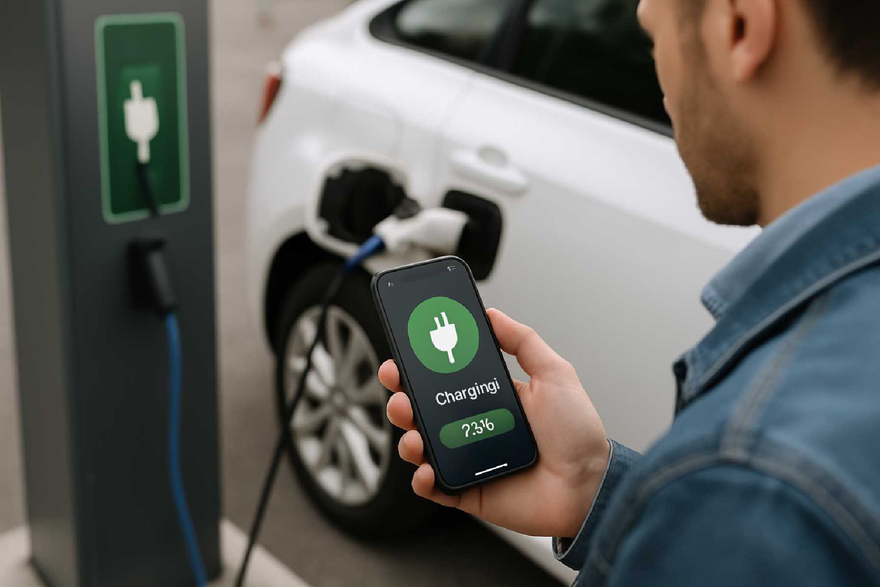 The development of electric vehicle charging apps