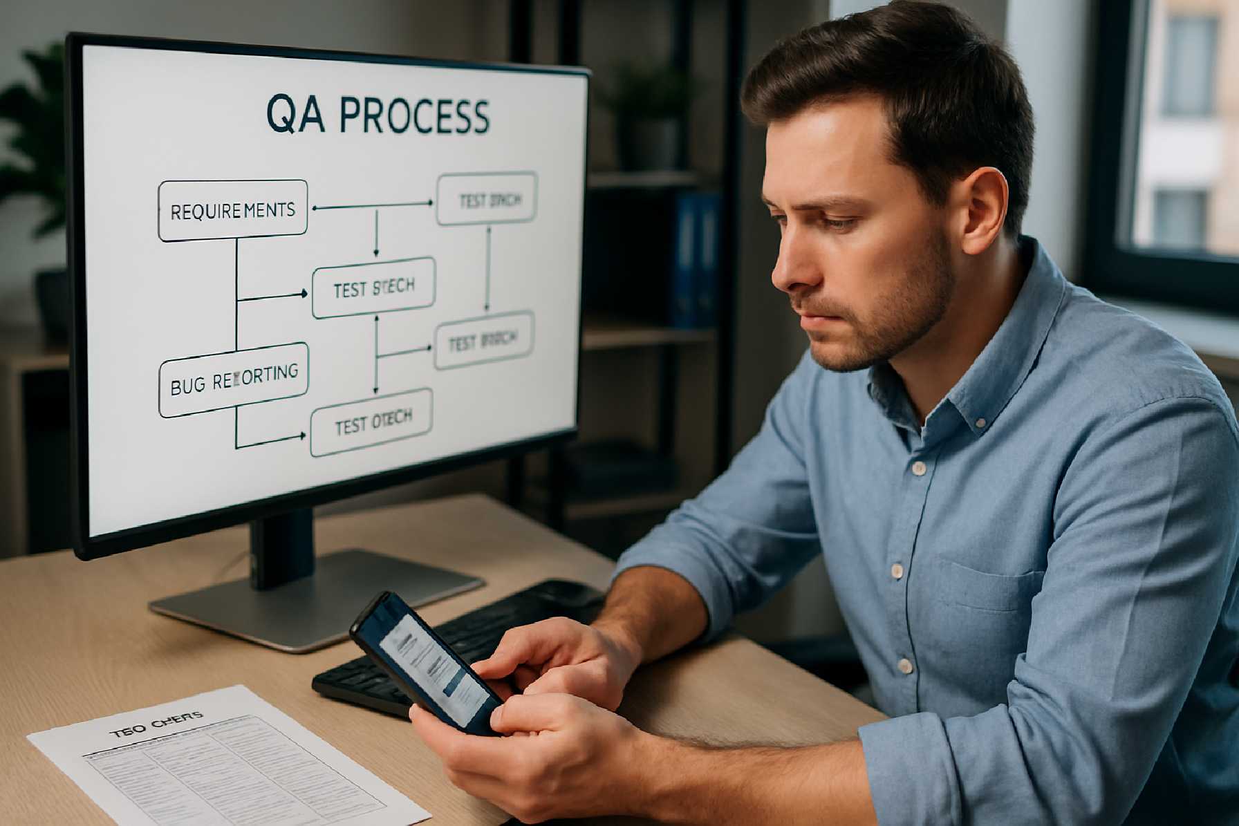  Building a QA process for a new mobile app