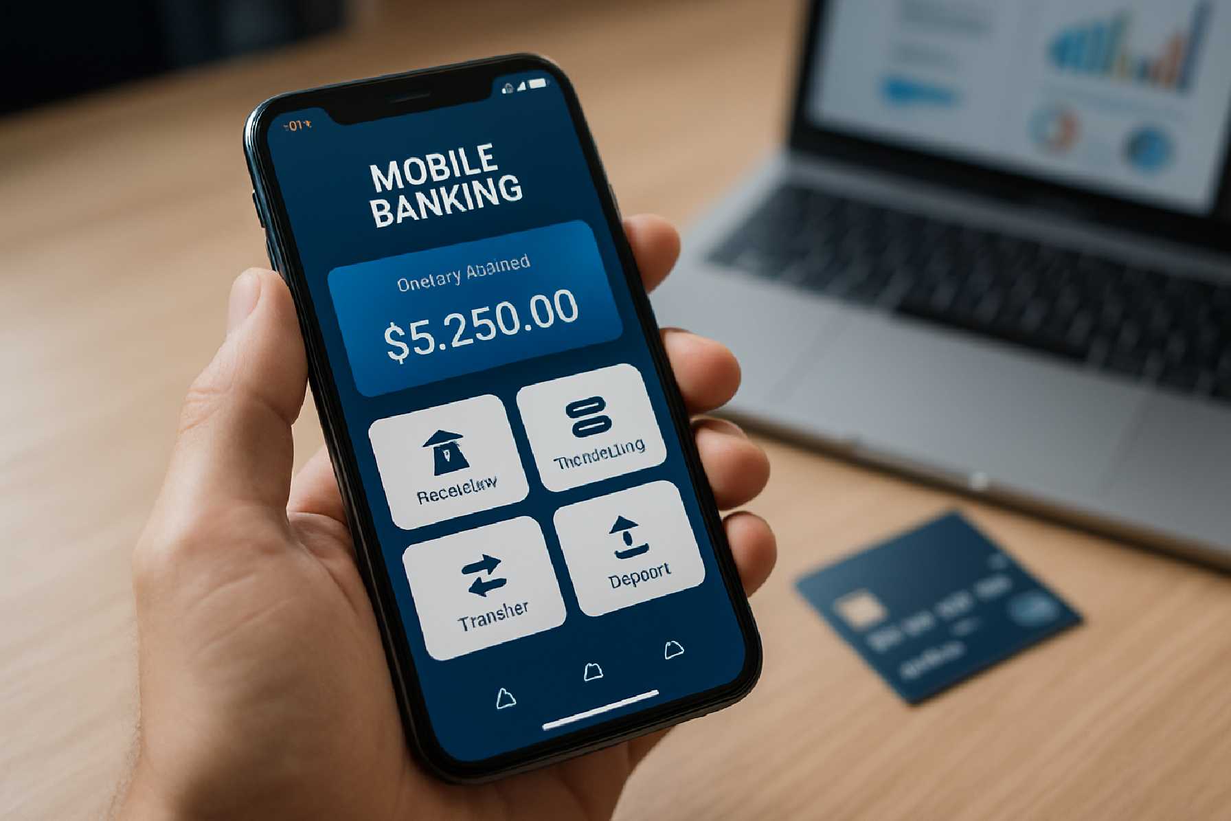 Mobile banking and financial apps