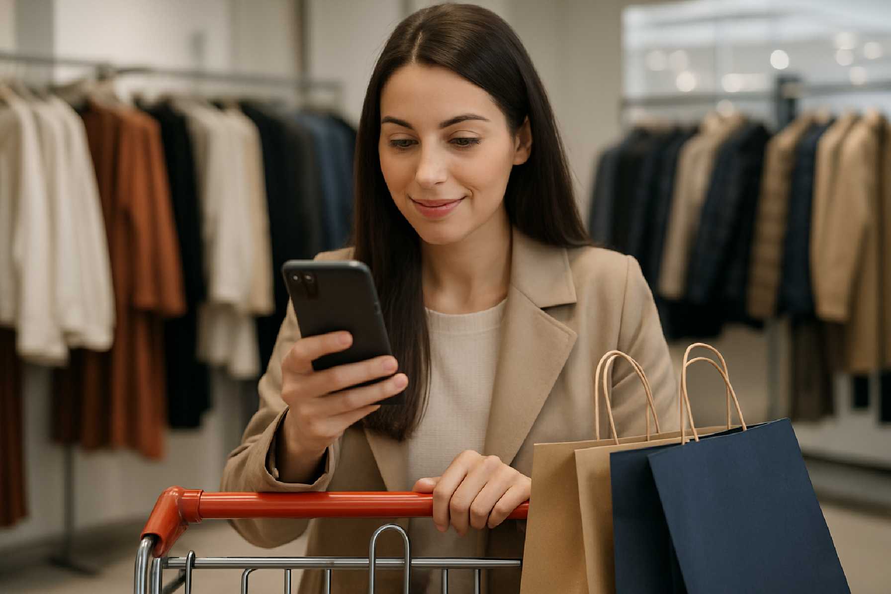 Mobile commerce growth - Analysis of mobile commerce growth and the impact of shopping apps on traditional retail