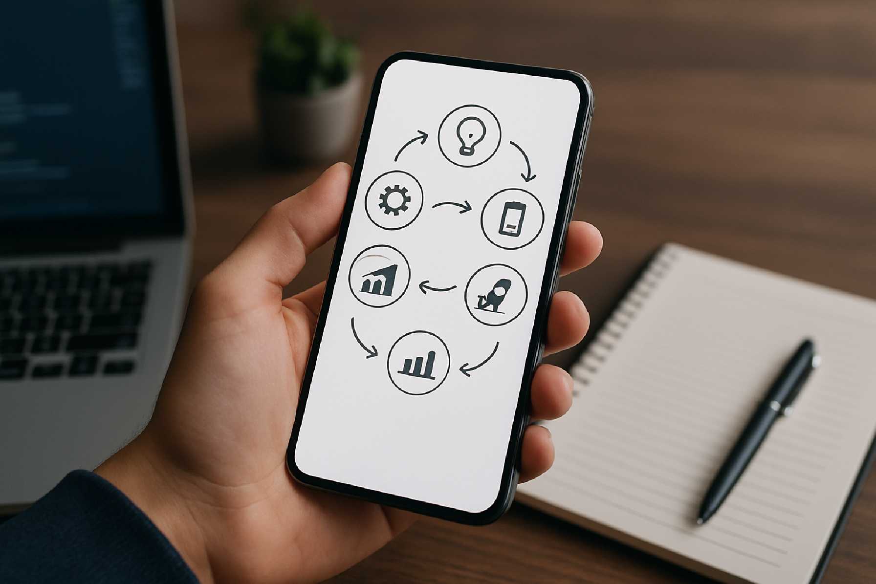 he mobile app development life cycle